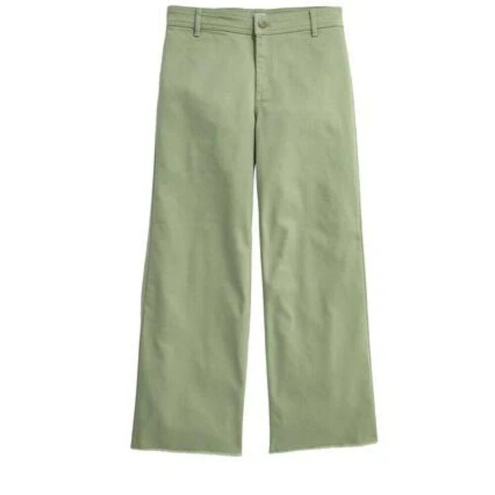 Vineyard Vines Wide-Leg Denim Pants in Loden Frost Sz 28